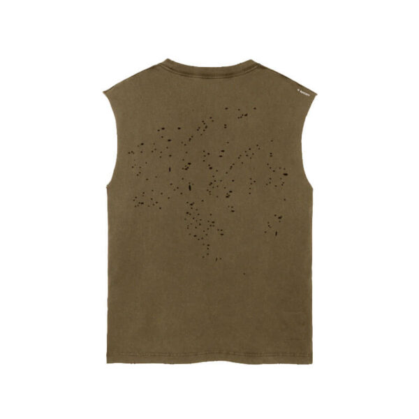 SATISFY® MothTech™ Muscle Tee - Sun Bleached Military Olive