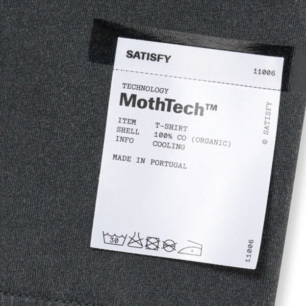 SATISFY® MothTech™ T-Shirt - Aged Black