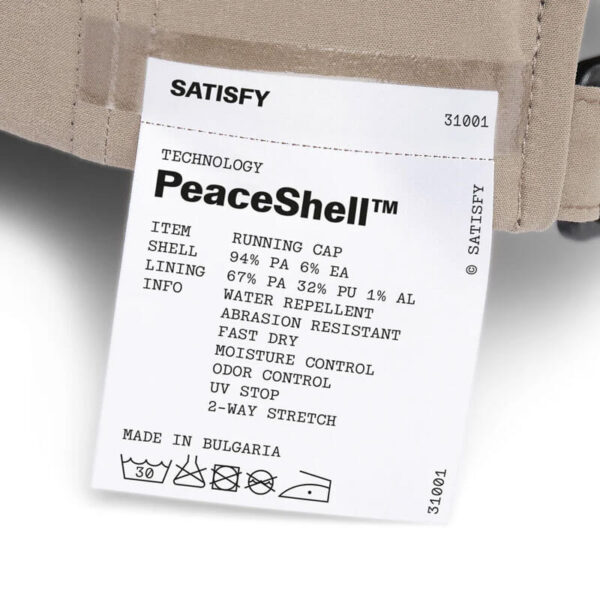 SATISFY® PeaceShell™ Running Cap - Fossil