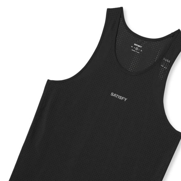 SATISFY® Space‑O™ Singlet - Black