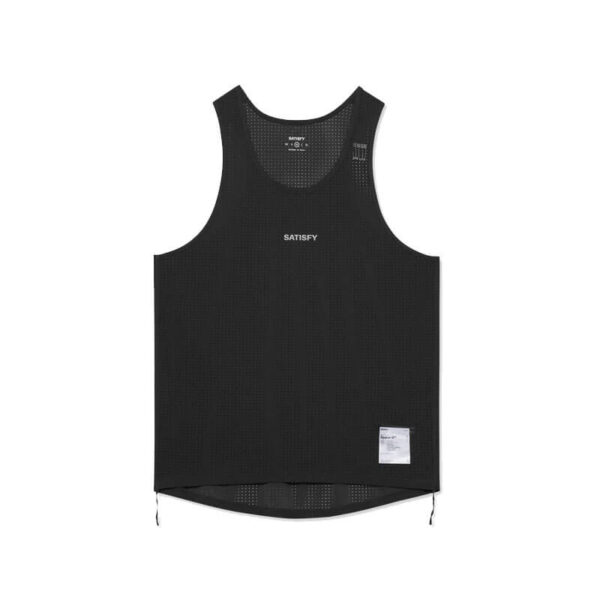 SATISFY® Space‑O™ Singlet - Black