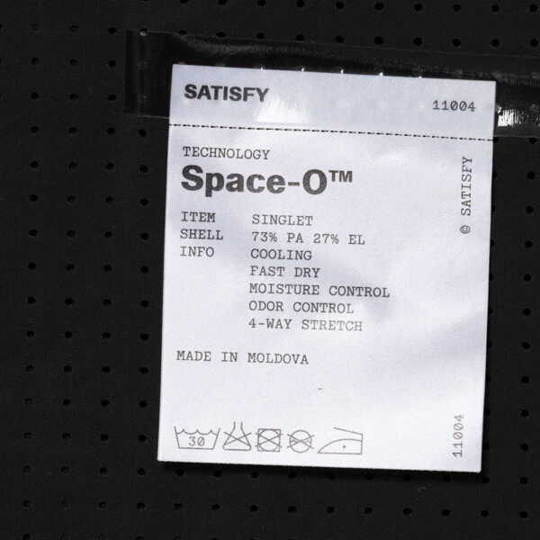 SATISFY® Space‑O™ Singlet - Black