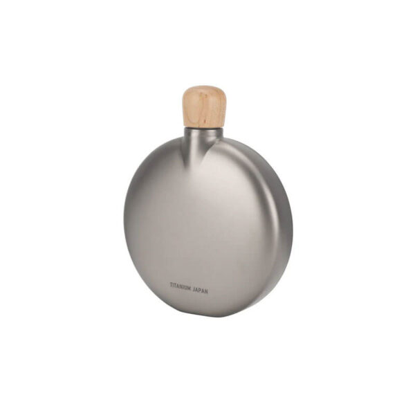 SNOW PEAK Titanium Curved Flask