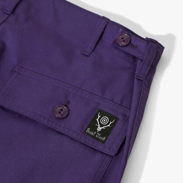 SOUTH2-WEST8-Fatigue-Pant-Purple-Twill