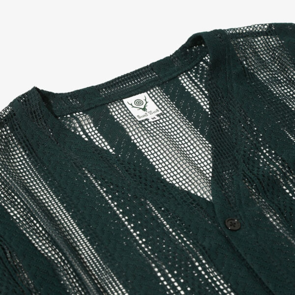 SOUTH2 WEST8 V-neck Cardigan - Lace