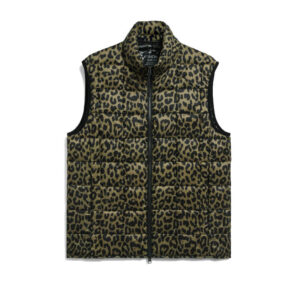 TAION-Cuello alto-Chaleco-Leopardo