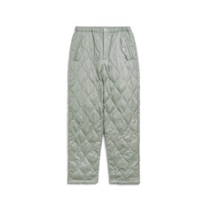Pantalón ancho de estilo militar TAION - Verde salvia oscuro