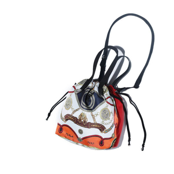 TOGA ARCHIVE Print Drawstring Bag - Orange