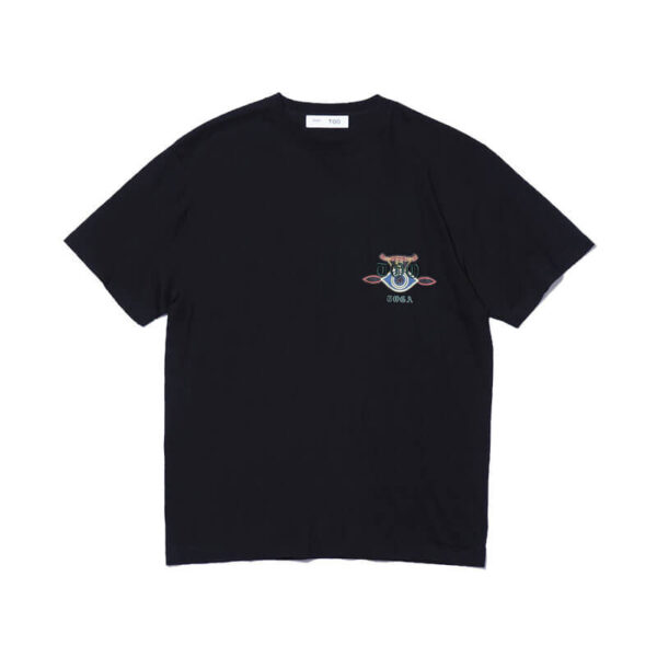 TOGA ARCHIVE Print Jersey Tee - Black