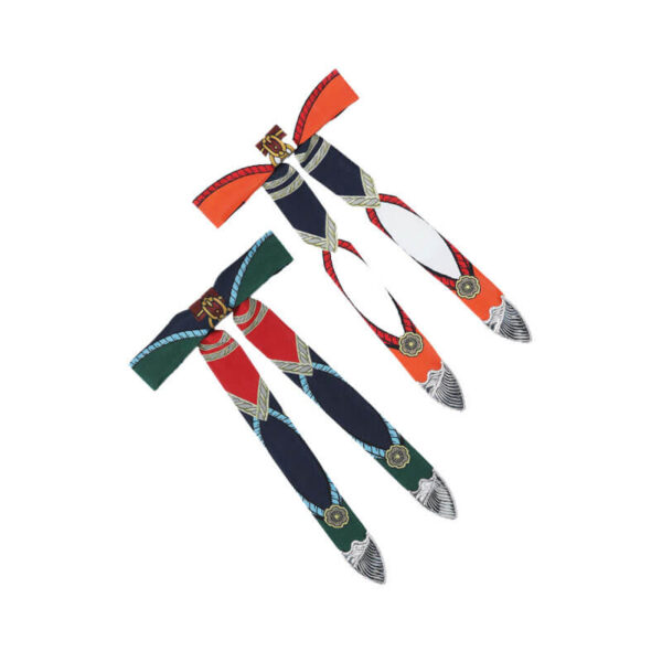 TOGA ARCHIVE Print Metal Ribbon Tie