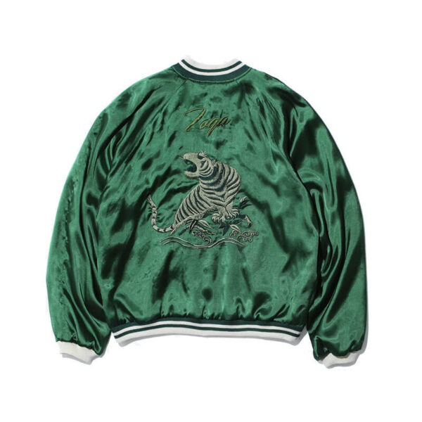 TOGA ARCHIVES Rayon Satin Souvenir Jacket