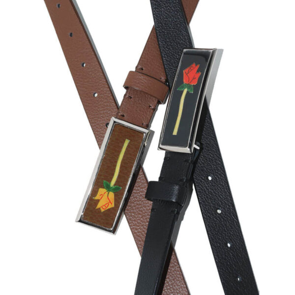 TOGA ARCHIVE Rose Buckle Belt