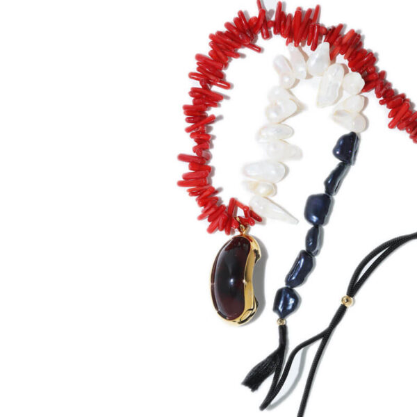 TOGA ARCHIVE Stone Beads Necklace