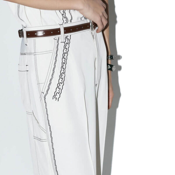 TOGA ARCHIVES Viscose Twill Pants