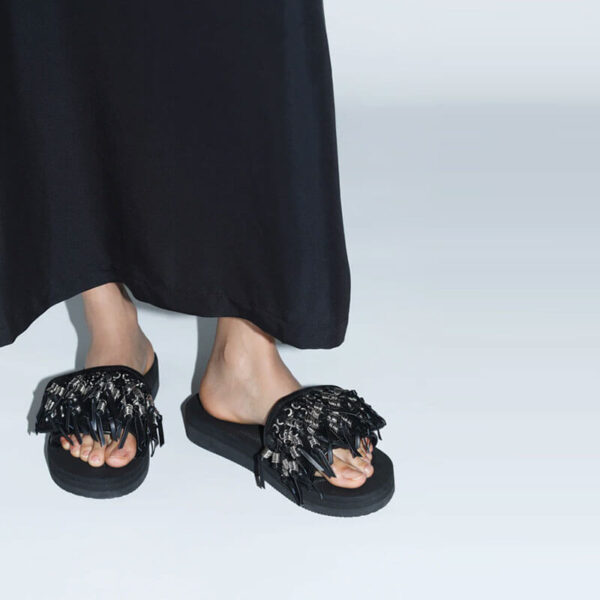 TOGA x SUICOKE Slide - Black