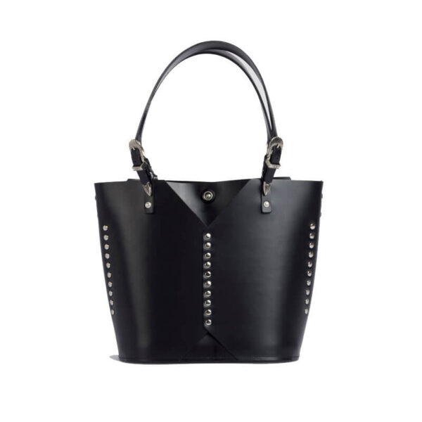 TOGA_Leather-Tote-Bag_Black