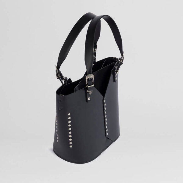 TOGA_Leather-Tote-Bag_Black