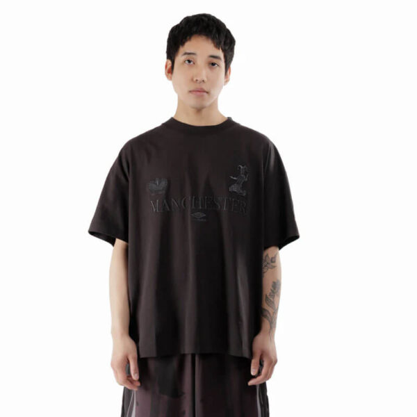 UMBRO Manc T-Shirt - Dark Purple