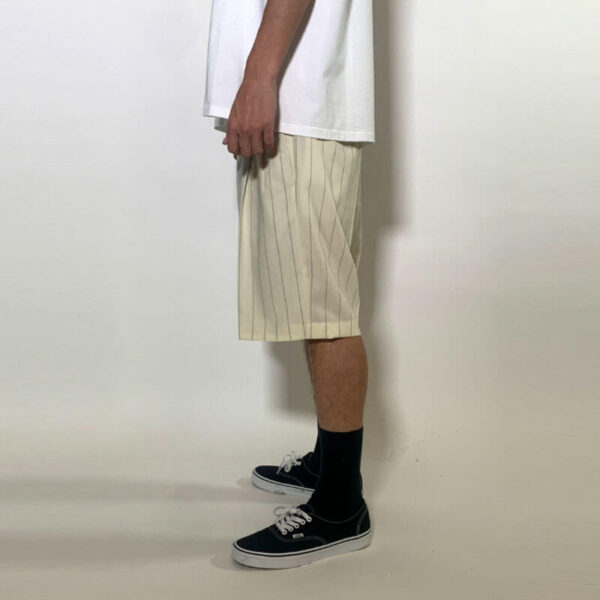 WACKO MARIA Double Pleated Short (Type-12) - White