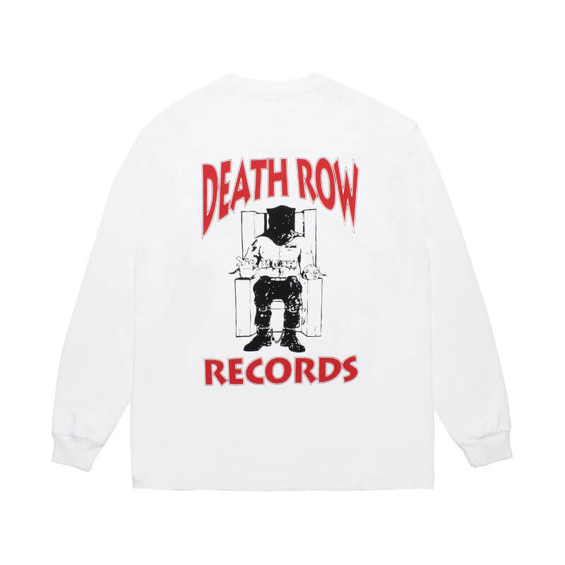 WACKO MARIA Death Row Records LS Tee - White