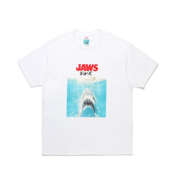  WACKO MARIA JAWS Crewneck Tee - White