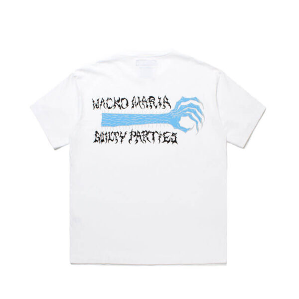 WACKO MARIA NECK FACE Heavy Weight Tee - White