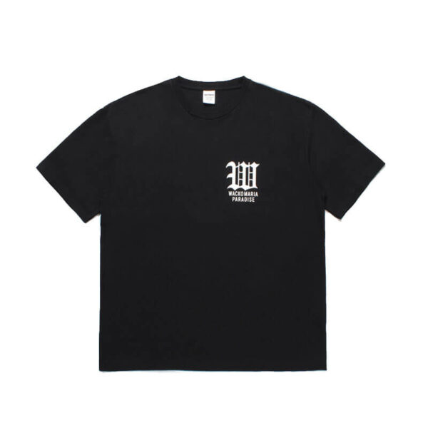 WACKO MARIA W Heavy Weight Tee - Black