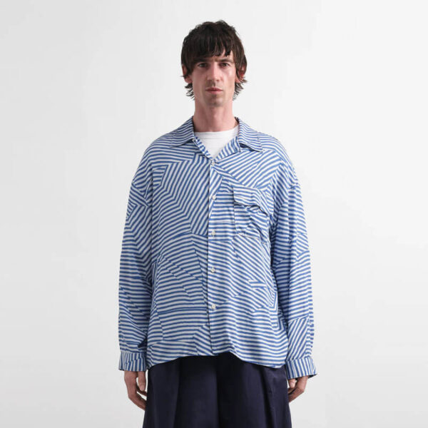 YMC Wray Shirt - Blue