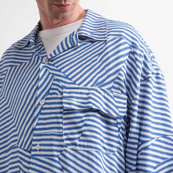 YMC Wray Shirt - Blue