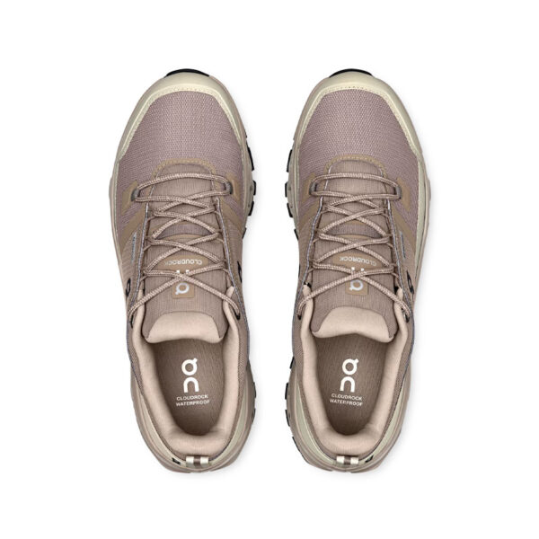 ON Cloudrock Low Waterproof - Cinder / Fog