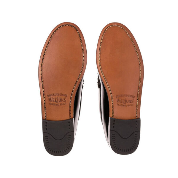 G.H. BASS Weejuns Larson Moc Penny Loafer - Black Leather