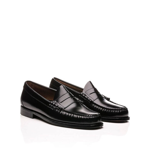 G.H. BASS Weejuns Wmns Penny Loafers - Black Leather