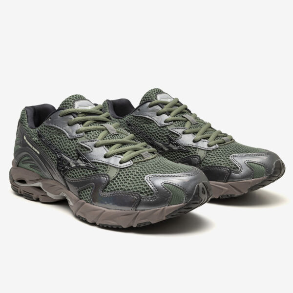 MIZUNO Wave Rider 10 - Agave Green / Black Sand / Metallic