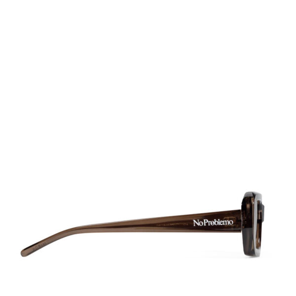 NO PROBLEMO x LE SPECS Blackpool Sunglasses - Cocoa