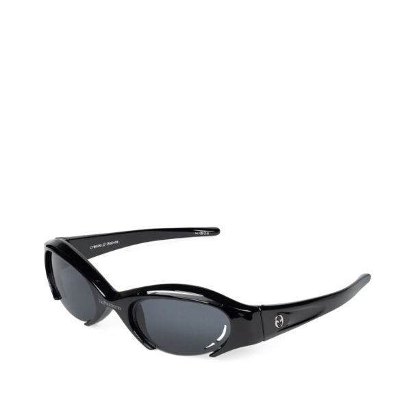 NO PROBLEMO x LE SPECS Cyborg Sunglasses - Black