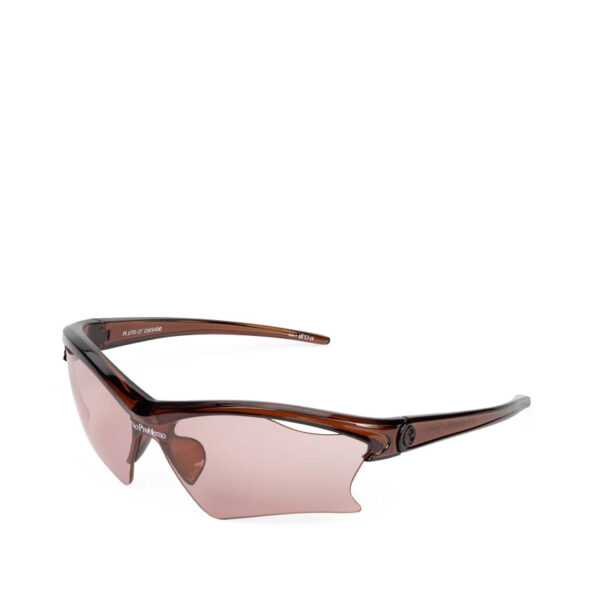 NO PROBLEMO x LE SPECS Pluto Sunglasses - Tobacco