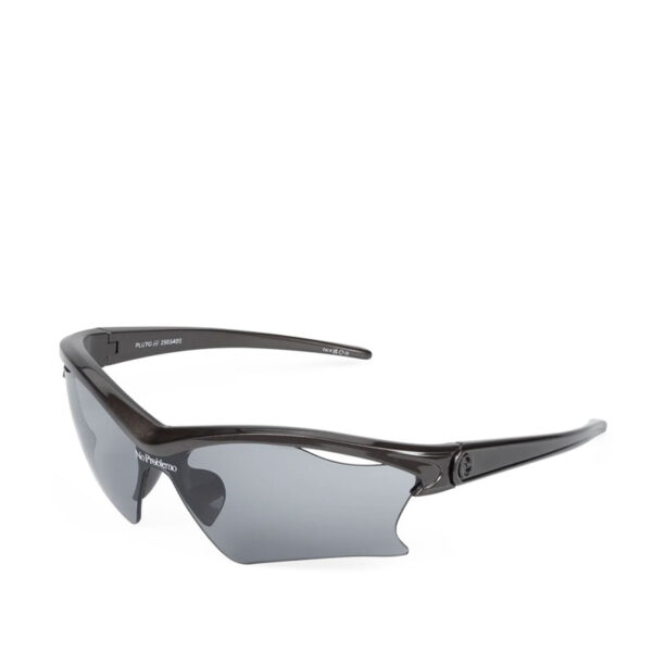 x LE SPECS Pluto Sunglasses - Silver Chrome / Smoke Tint