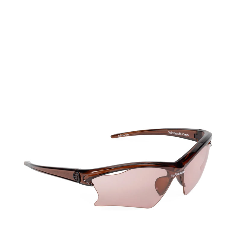 NO PROBLEMO x LE SPECS Pluto Sunglasses - Tobacco