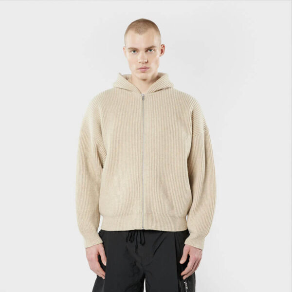 66º NORTH Vonarstræti Zipped Wool Hoodie