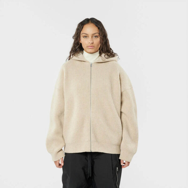66º NORTH Vonarstræti Zipped Wool Hoodie