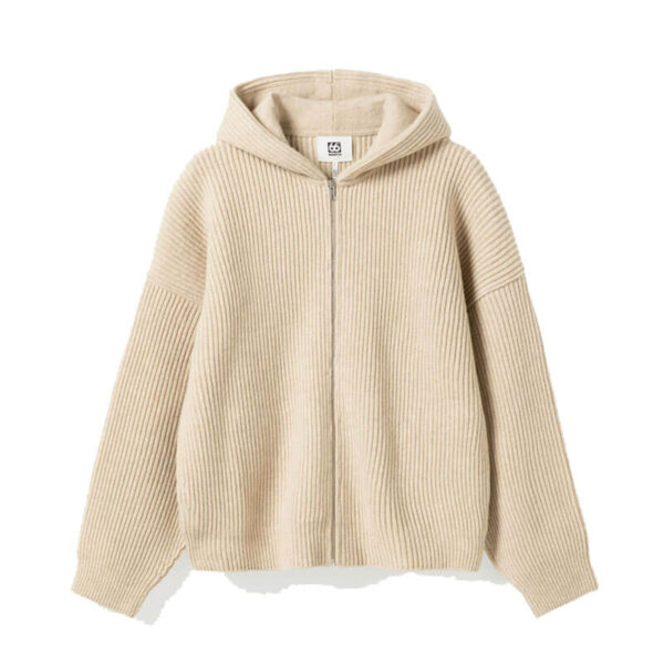 66º NORTH Vonarstræti Zipped Wool Hoodie
