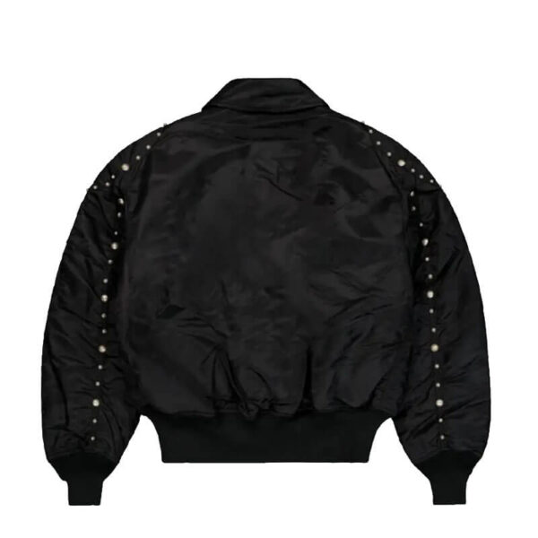 x THUG CLUB CWU-45P Rivet Bomber Jacket - Black