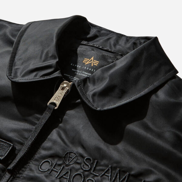 ALPHA INDUSTRIES x SLAM JAM CWU-45 Jacket - Black