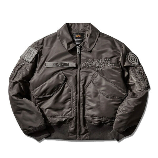 ALPHA INDUSTRIES x SLAM JAM CWU-45 Jacket - Rep Grey