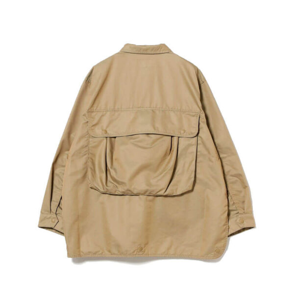 BEAMS BOY Big Chambray Gabardine Fishing Jacket