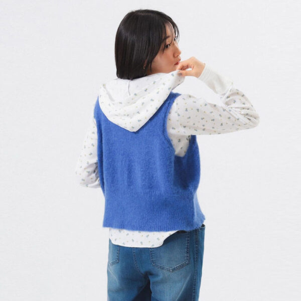 BEAMS BOY China Button Vest