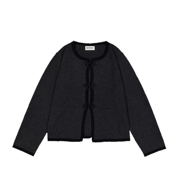 BEAMS BOY China Trim Cardigan