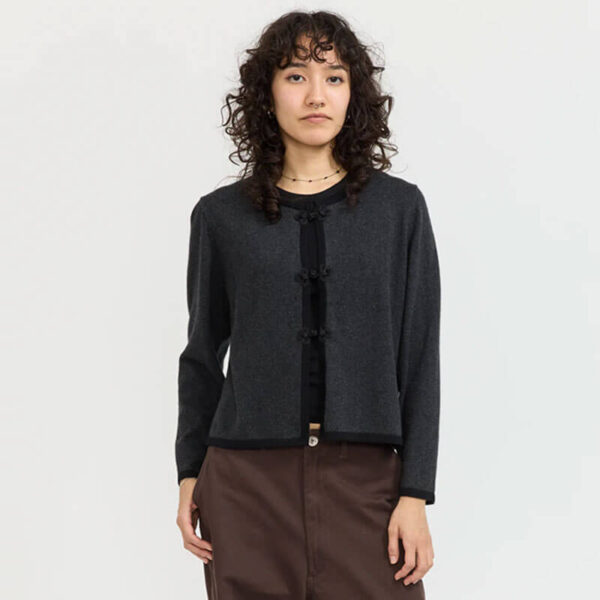 BEAMS BOY China Trim Cardigan