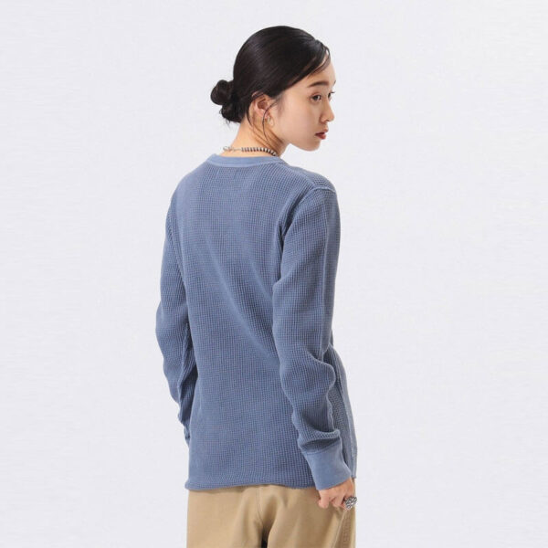 BEAMS BOY Cotton Thermal Crewneck Longsleeve Tshirt