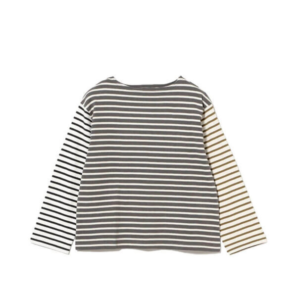 BEAMS BOY Elbow Patch Basque LS Tshirt - Boder